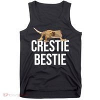 Crestie Bestie Crested Gecko Reptile Lizard Pet Lover Gift TShirt Tank Top thumb 0