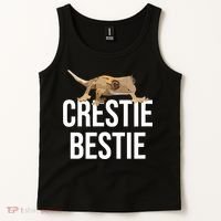 Crestie Bestie Crested Gecko Reptile Lizard Pet Lover Gift TShirt Tank Top thumb 2