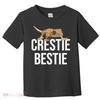 Crestie Bestie Crested Gecko Reptile Lizard Pet Lover Gift TShirt Toddler T-Shirt thumb 0