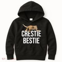 Crestie Bestie Crested Gecko Reptile Lizard Pet Lover Gift TShirt Kids Hoodie thumb 0