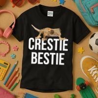Crestie Bestie Crested Gecko Reptile Lizard Pet Lover Gift TShirt Kids T-Shirt thumb 3