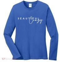Crazy Beautiful Country Music Gift Women's Long Sleeve Shirt thumb 0
