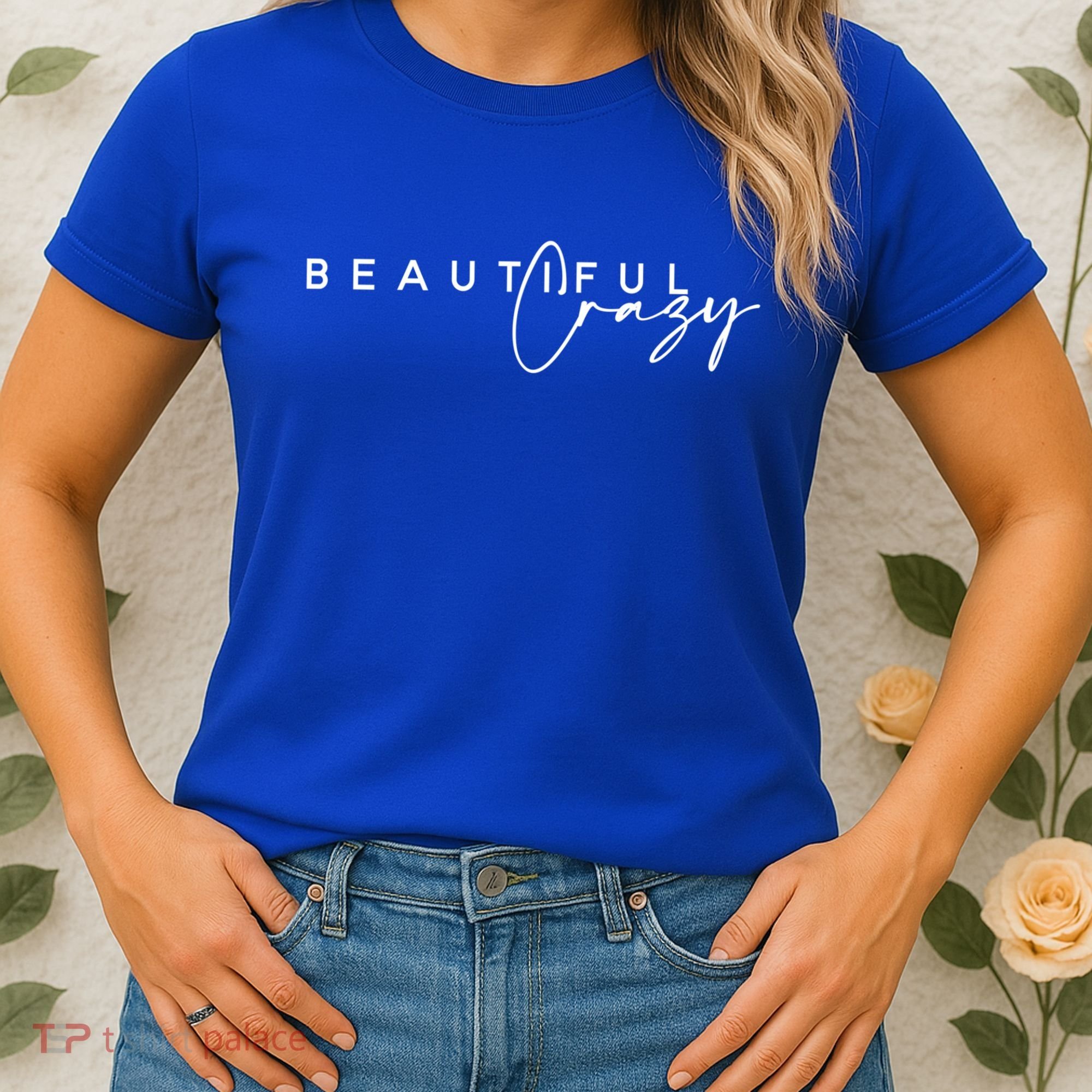 Crazy Beautiful Country Music Gift Women's T-Shirt