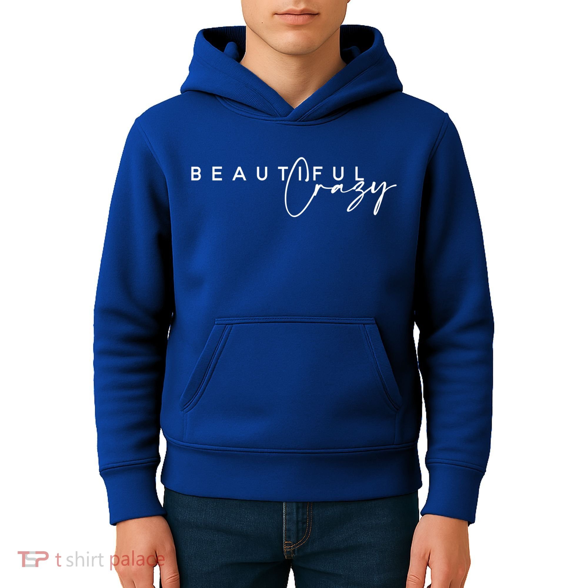 Crazy Beautiful Country Music Gift Kids Hoodie