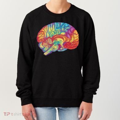Colorful Brain Women's Sweatshirt