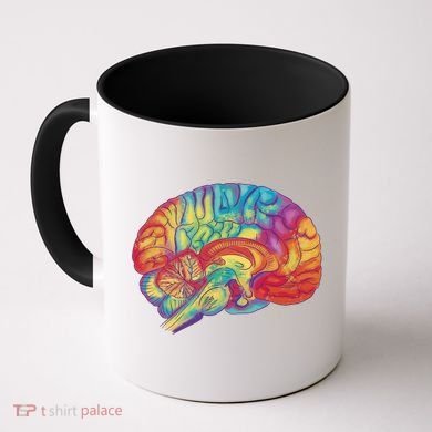 Colorful Brain Coffee Mug