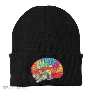 Colorful Brain Beanie