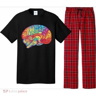 Colorful Brain Pajama Set