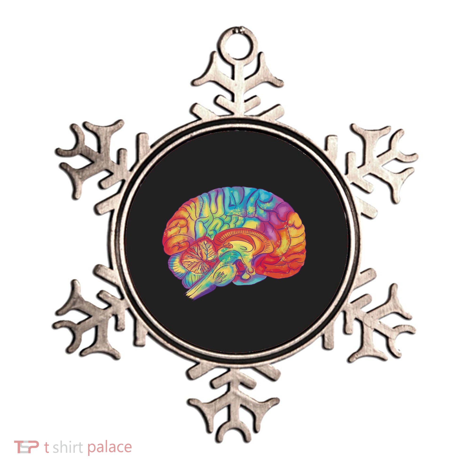 Colorful Brain Ornament