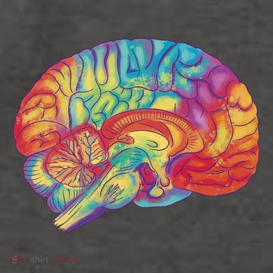 Colorful Brain Vector Backpack