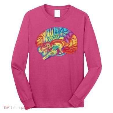 Colorful Brain Long Sleeve Shirt