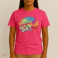 Colorful Brain T-Shirt thumb 4