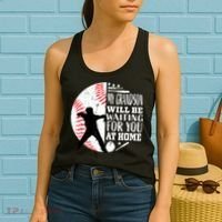 Cute Baseball Catcher Grandma Grandpa Grandson Quote Graphic Women's Tank Top thumb 2