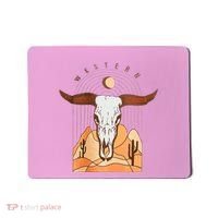 Cow Bull Cattle Skull Head Western Mousepad thumb 0