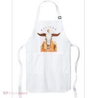 Cow Bull Cattle Skull Head Western Apron thumb 0