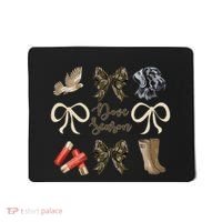 Camo Bow Coquette Dove Season Hunting Dove Hunter Hunt Girl Gift Mousepad thumb 0