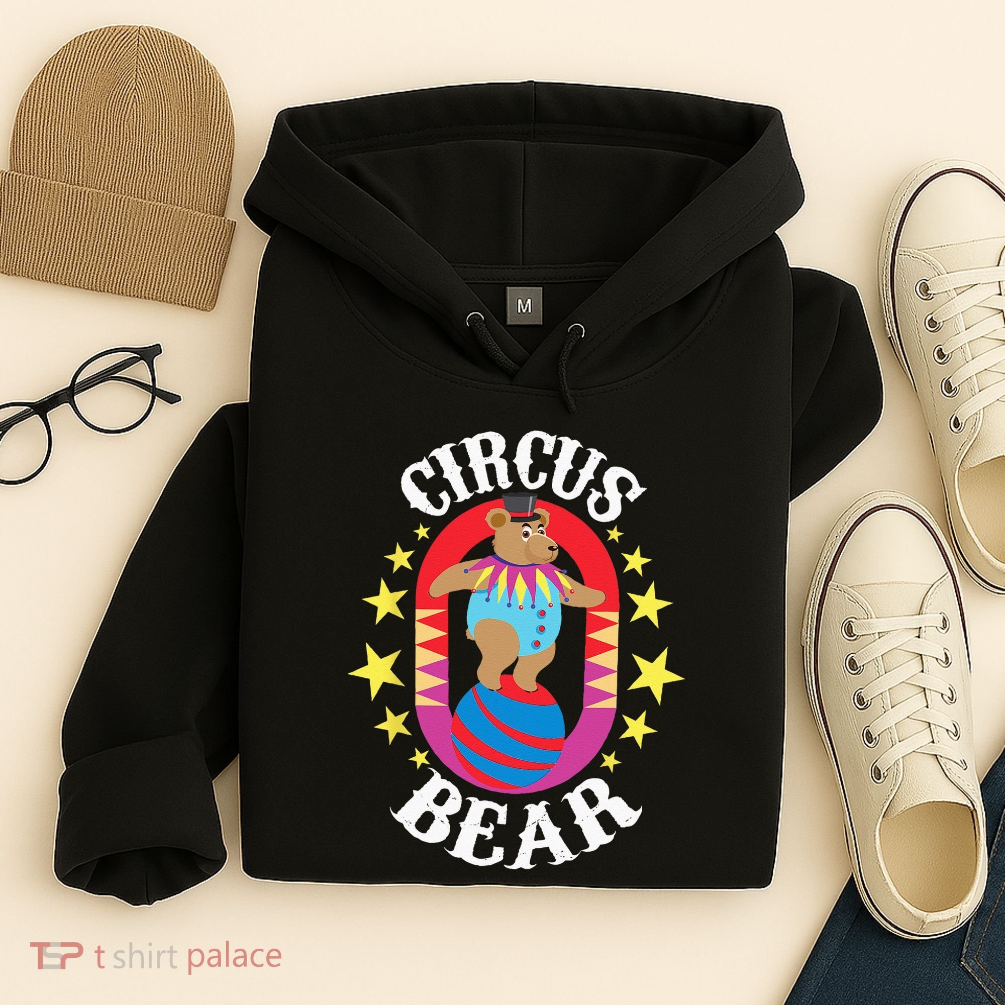 Circus Bear Circus Birthday Party Circus Costume Hoodie