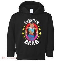 Circus Bear Circus Birthday Party Circus Costume Toddler Hoodie thumb 0