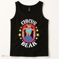Circus Bear Circus Birthday Party Circus Costume Tank Top thumb 2