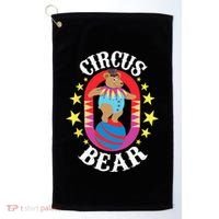 Circus Bear Circus Birthday Party Circus Costume Golf Towel thumb 0