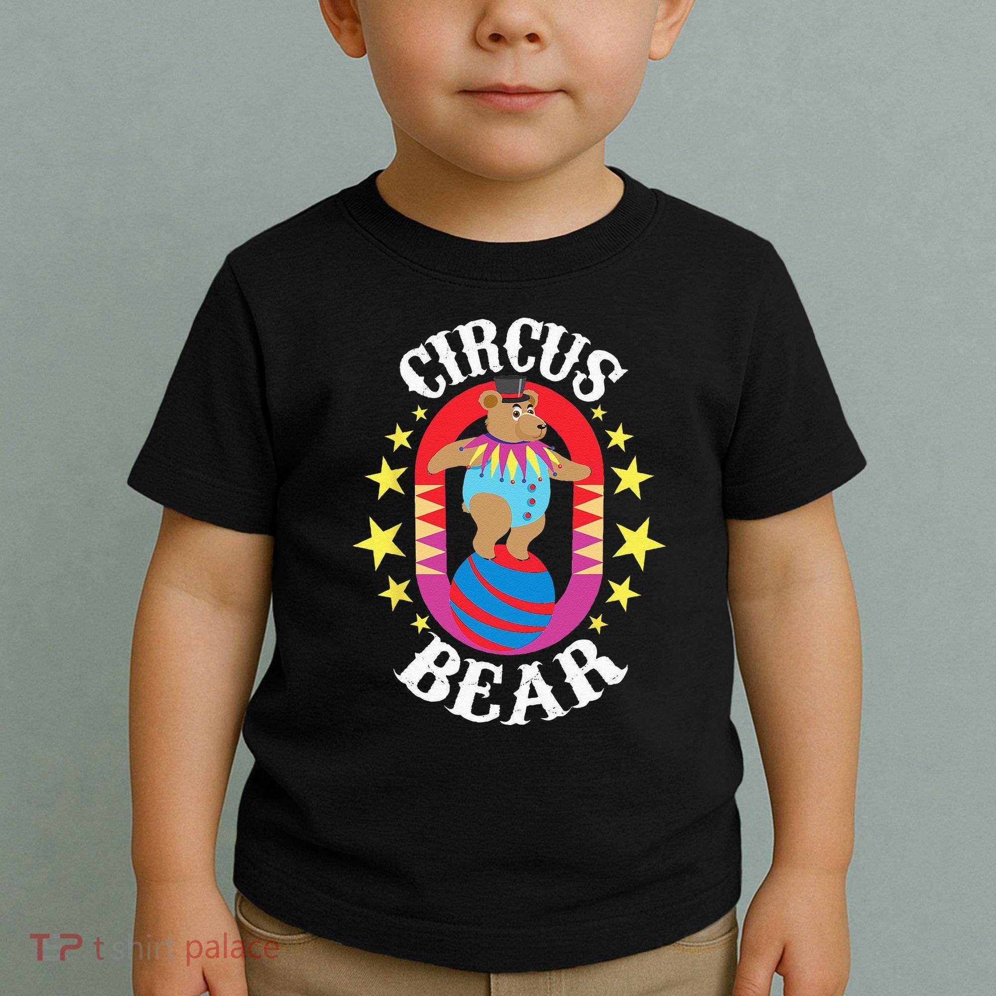 Circus Bear Circus Birthday Party Circus Costume Toddler T-Shirt