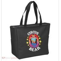 Circus Bear Circus Birthday Party Circus Costume Tote Bag thumb 2