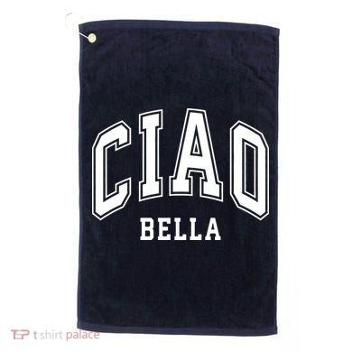 Ciao Bella Golf Towel