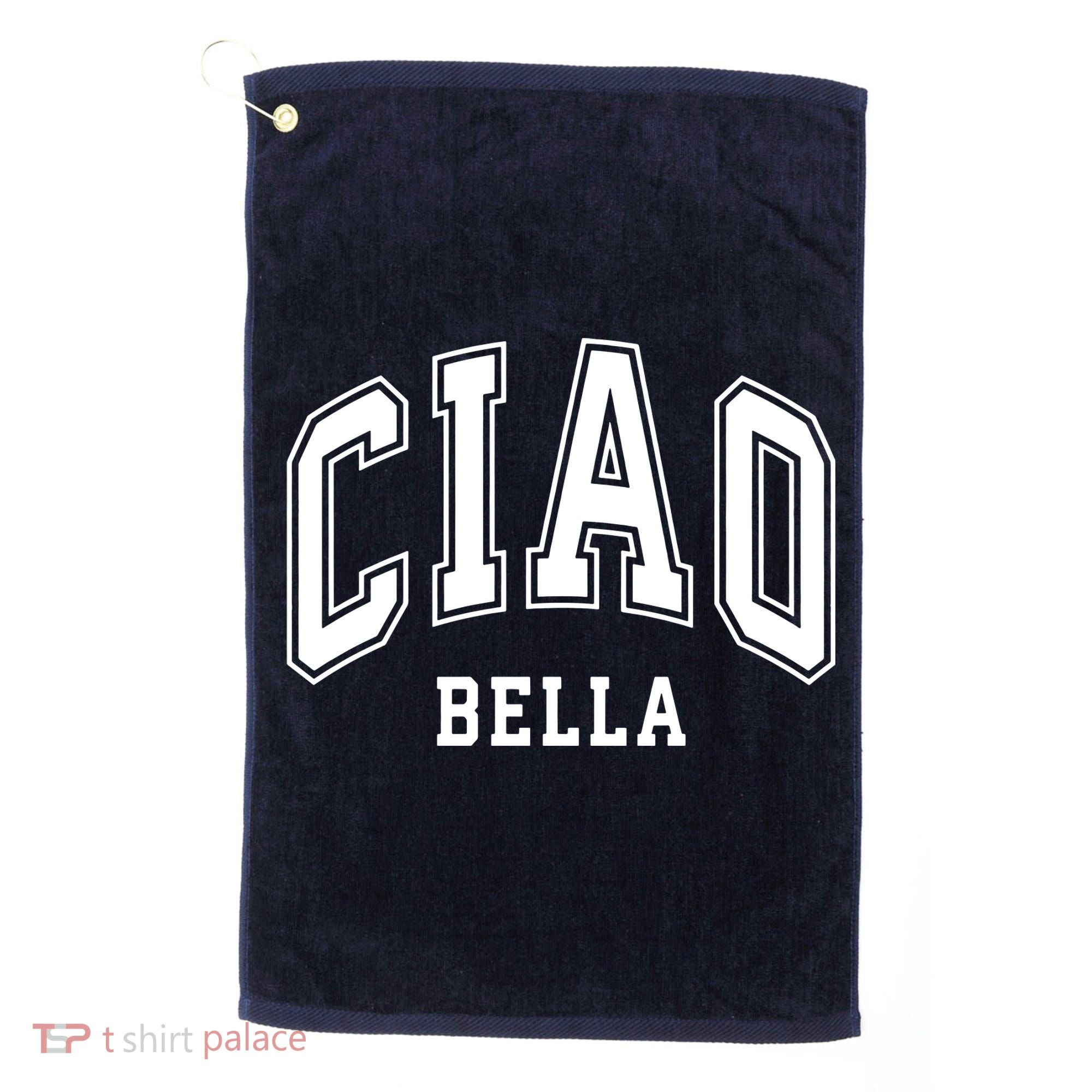 Ciao Bella Golf Towel