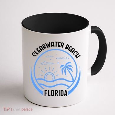 Clearwater Beach Coffee Mug back