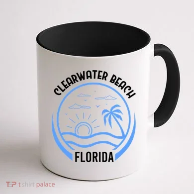 Clearwater Beach Coffee Mug back