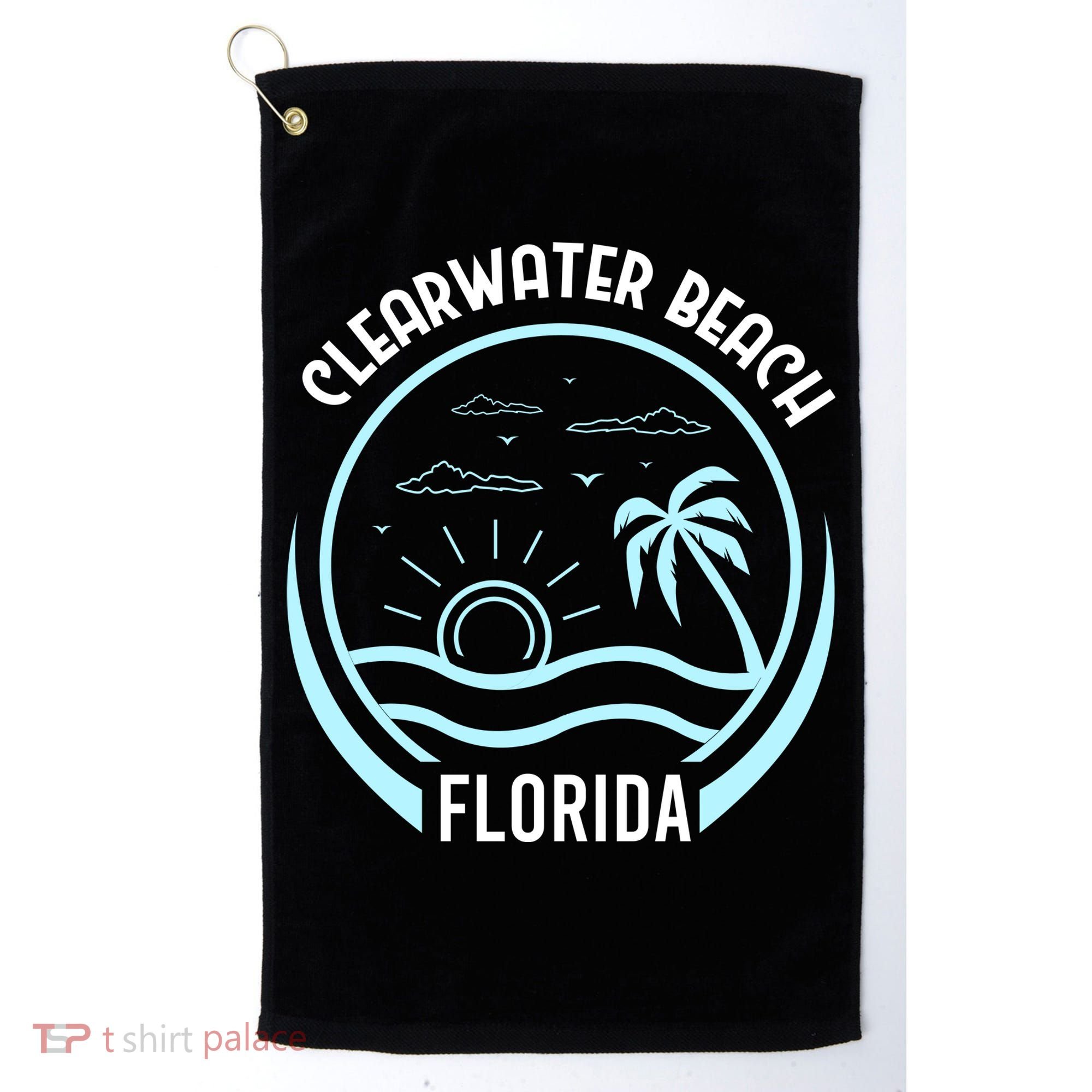 Clearwater Beach Golf Towel