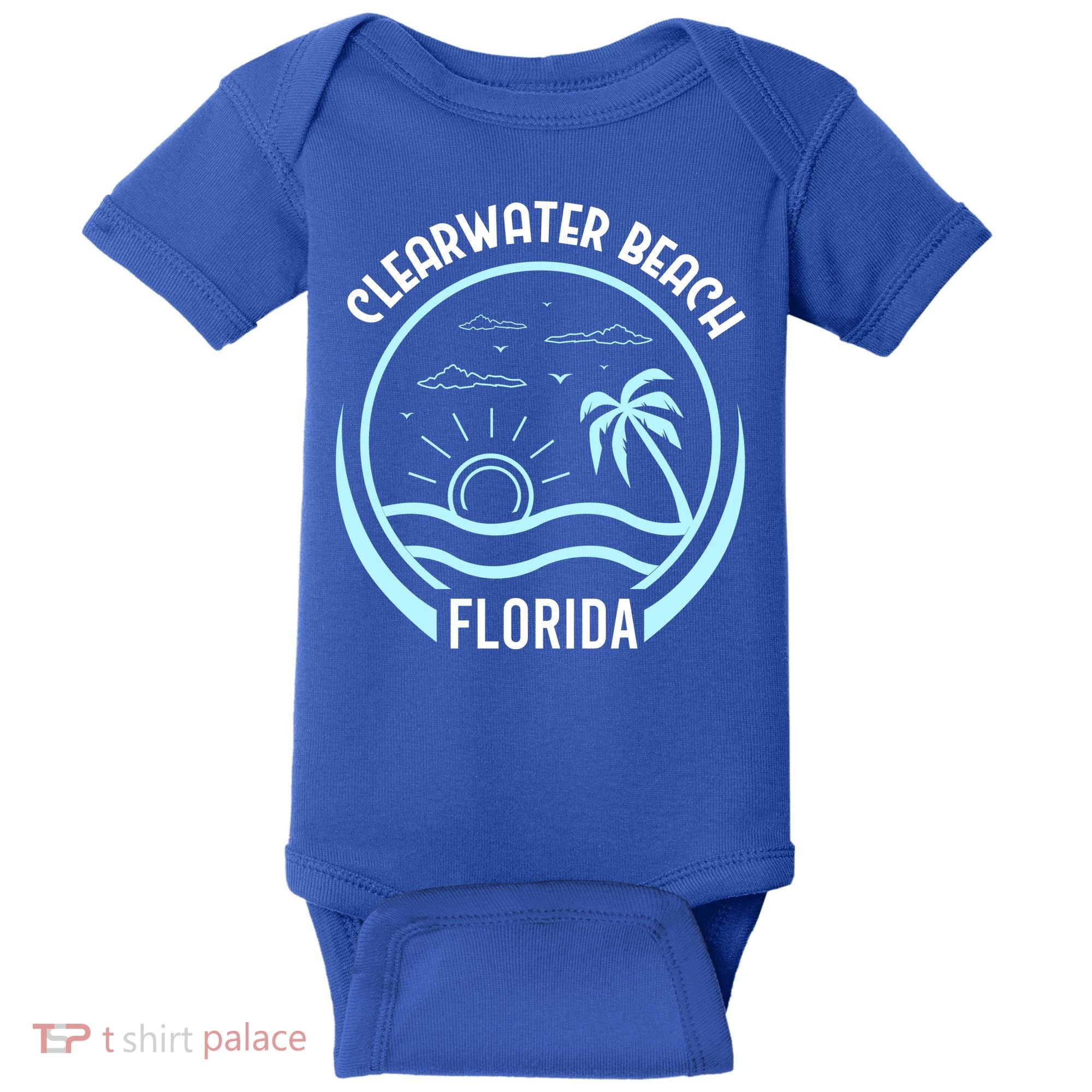 Clearwater Beach Baby Bodysuit