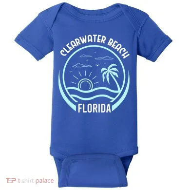 Clearwater Beach Baby Bodysuit