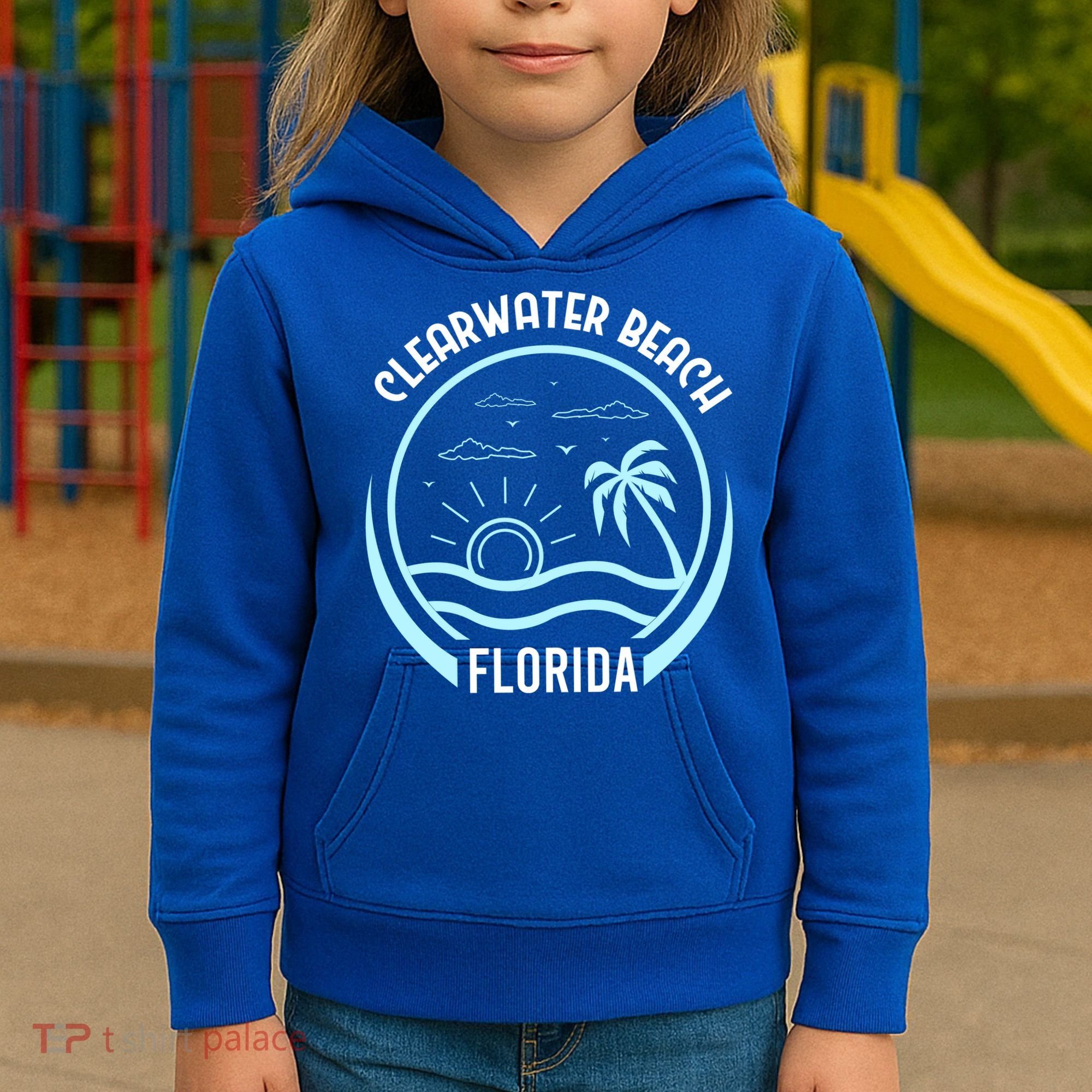 Clearwater Beach Kids Hoodie