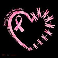 Cute Breast Cancer Awareness Dragonfly Heart Coffee Mug thumb 5