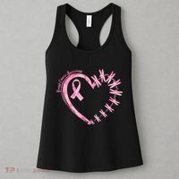 Cute Breast Cancer Awareness Dragonfly Heart Women's Tank Top thumb 3