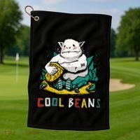 Cool Beans! Golf Towel thumb 1
