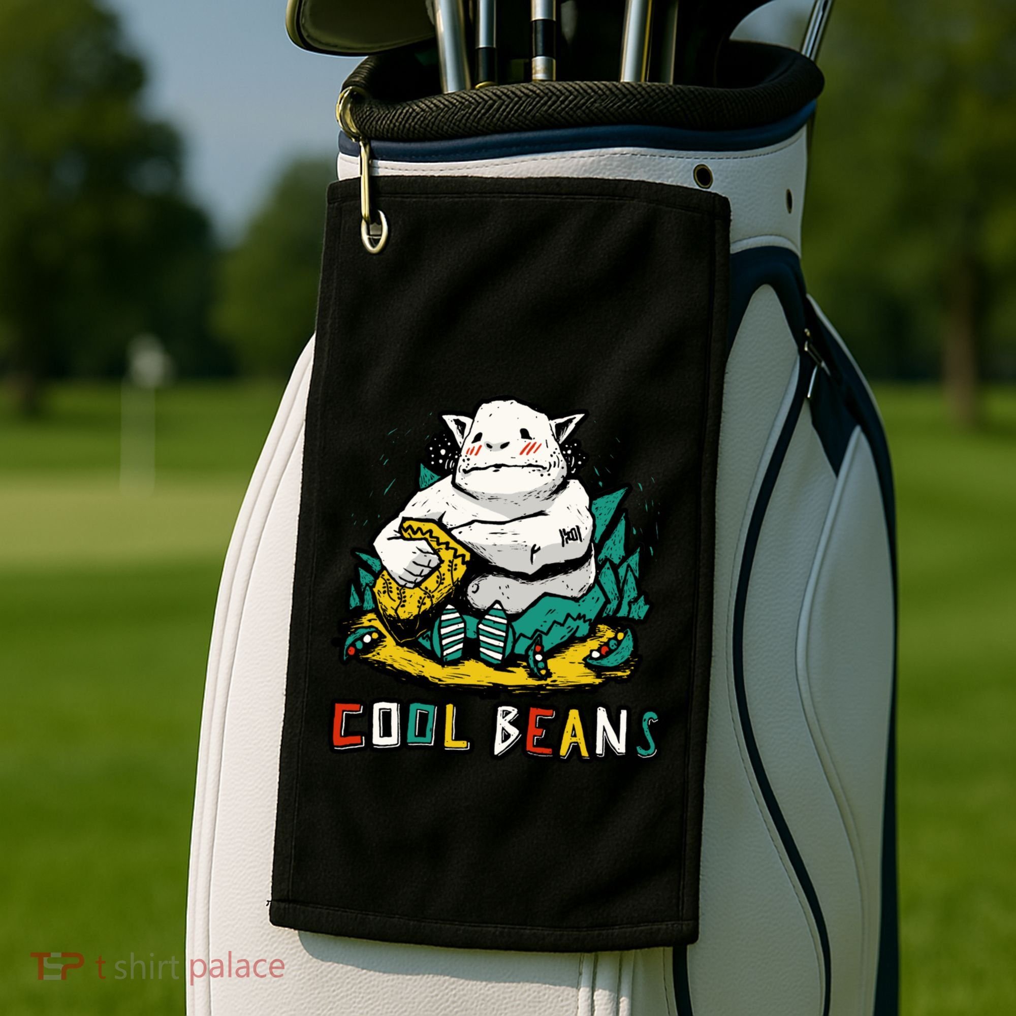 Cool Beans! Golf Towel