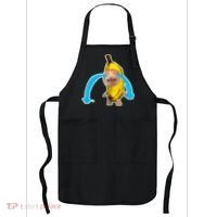 Crying Banana Cat Meme Apron thumb 0