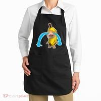 Crying Banana Cat Meme Apron thumb 2