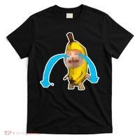Crying Banana Cat Meme T-Shirt thumb 0