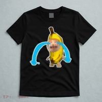 Crying Banana Cat Meme T-Shirt thumb 5