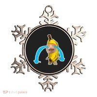 Crying Banana Cat Meme Ornament thumb 0
