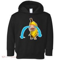 Crying Banana Cat Meme Toddler Hoodie thumb 0