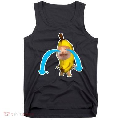 Crying Banana Cat Meme Tank Top