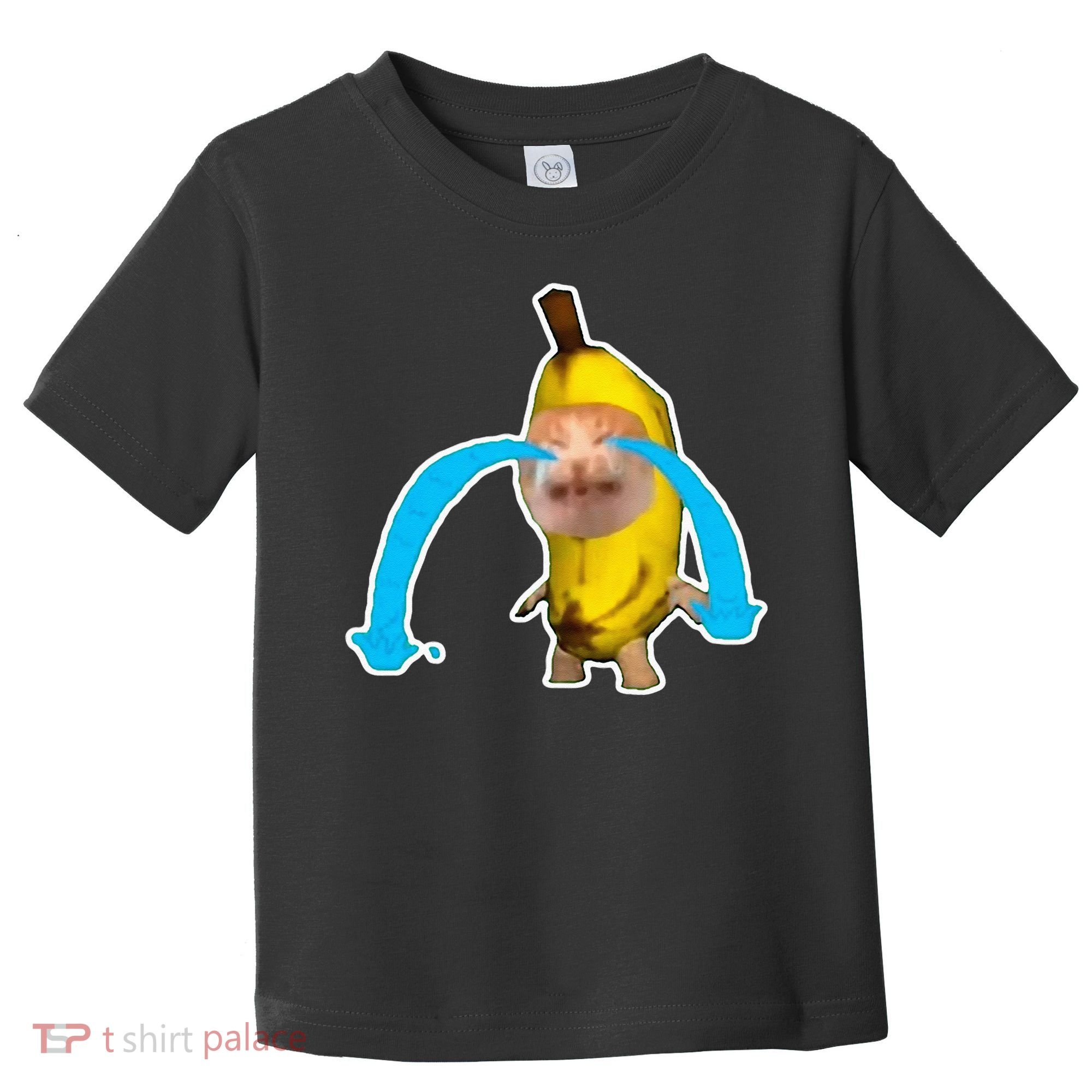 Crying Banana Cat Meme Toddler T-Shirt