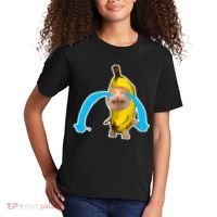 Crying Banana Cat Meme Kids T-Shirt thumb 2