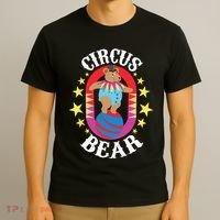 Circus Bear Circus Birthday Party Circus Costume T-Shirt thumb 3