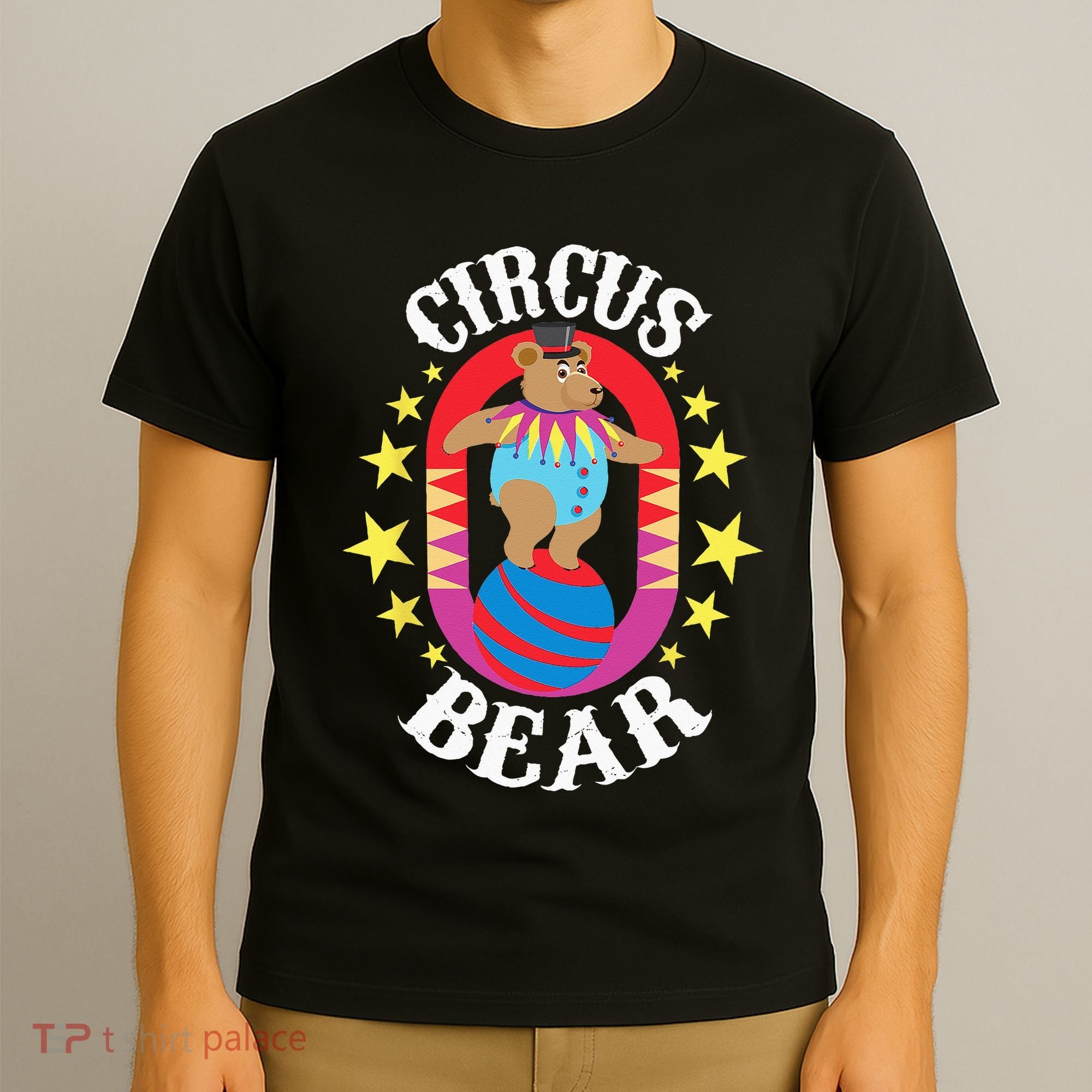 Circus Bear Circus Birthday Party Circus Costume T-Shirt