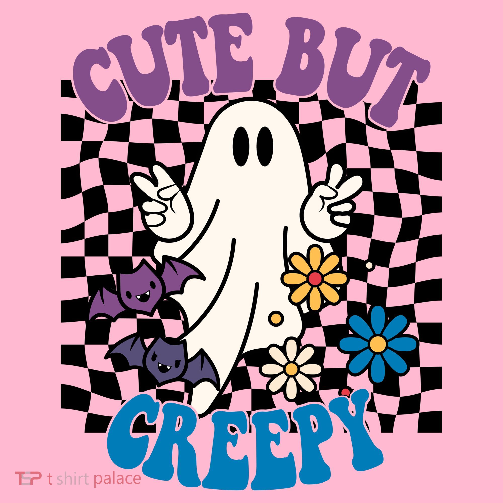 Cute But Creepy Funny Halloween Retro Coaster